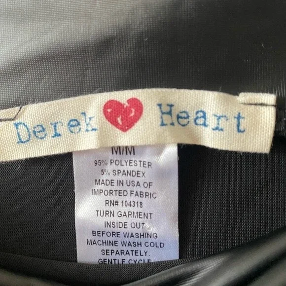 Derek Heart Faux Leather Mini Skirt - Picture 4 of 5